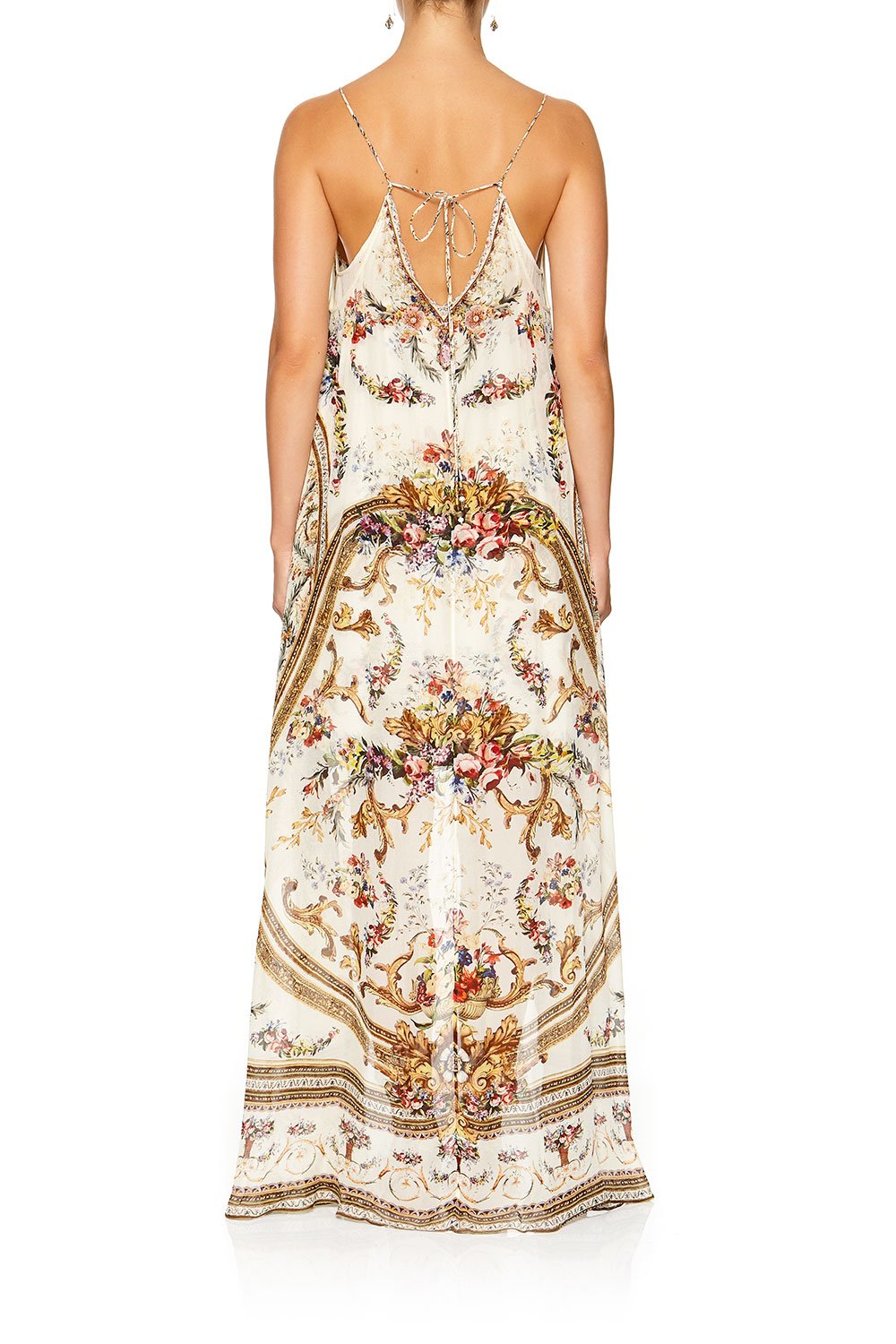 FLARED MINI WITH SHEER OVERLAY OLYMPE ODE – CAMILLA