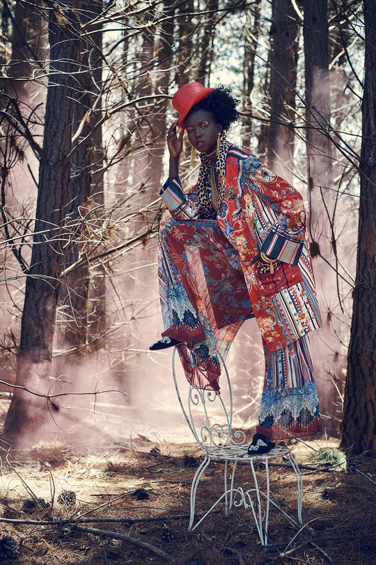 MID LENGTH MILITARY COAT COSTUME PARTY CAMILLA