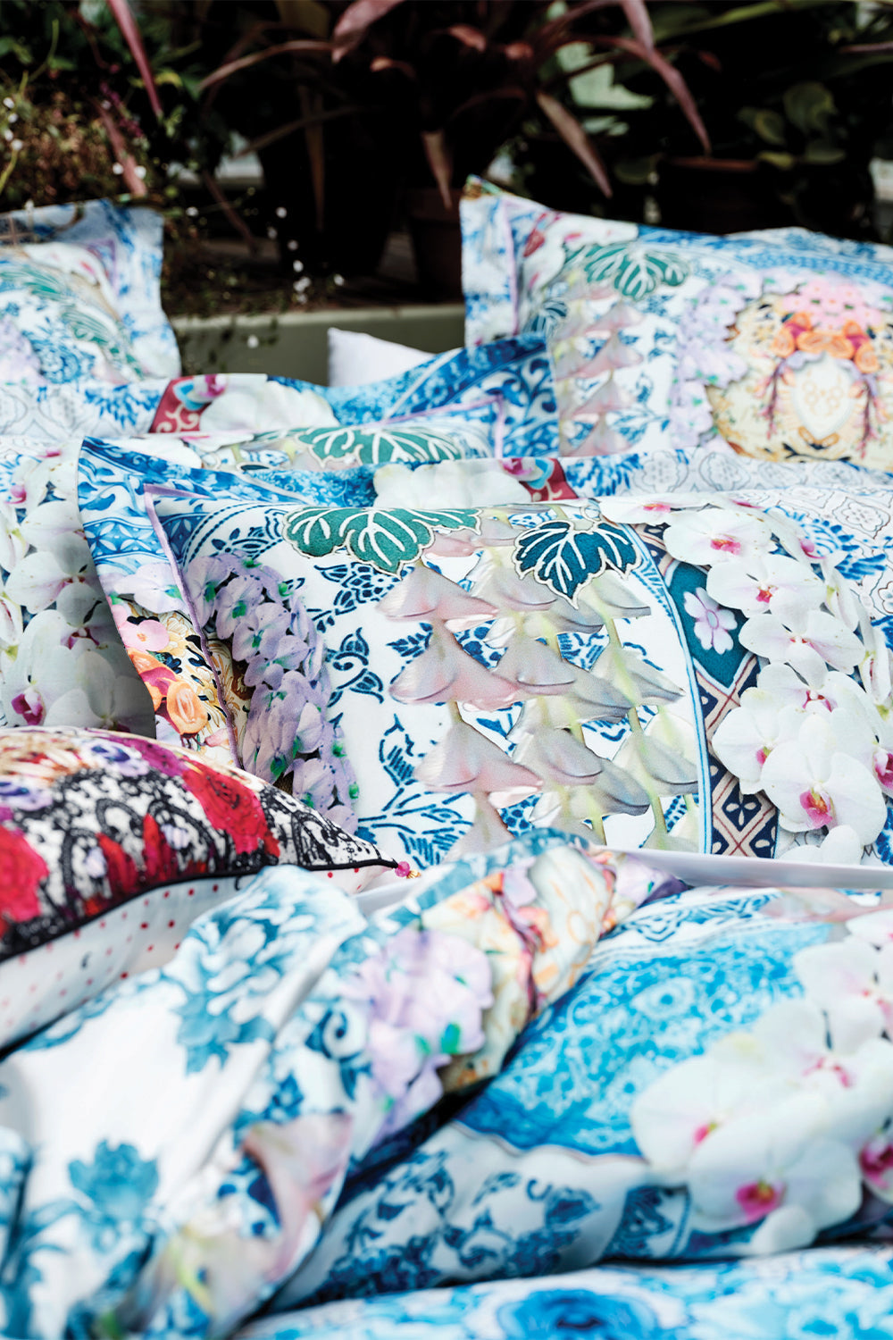 EUROPEAN PILLOWCASE GEISHA GATEWAYS