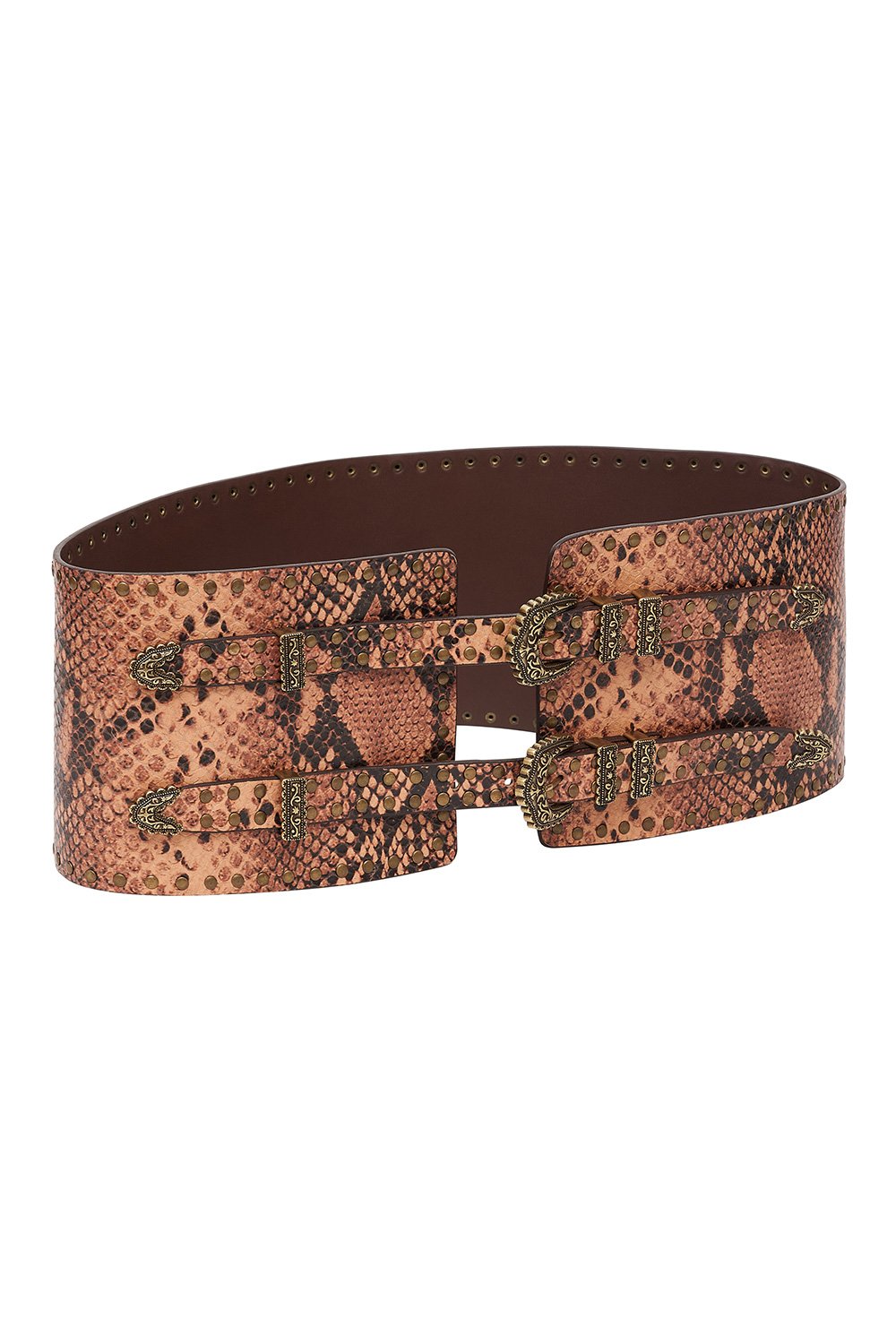 WIDE DOUBLE BUCKLE  BELT TALES OF TALITHA