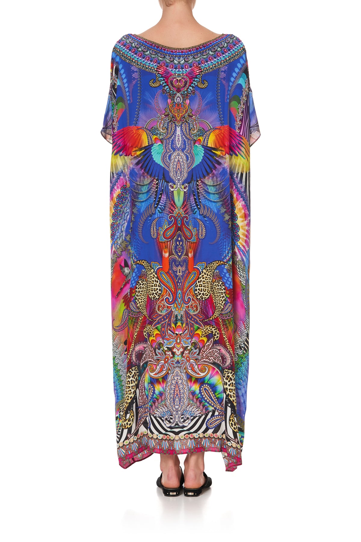 ROUND NECK KAFTAN PSYCHEDELICA