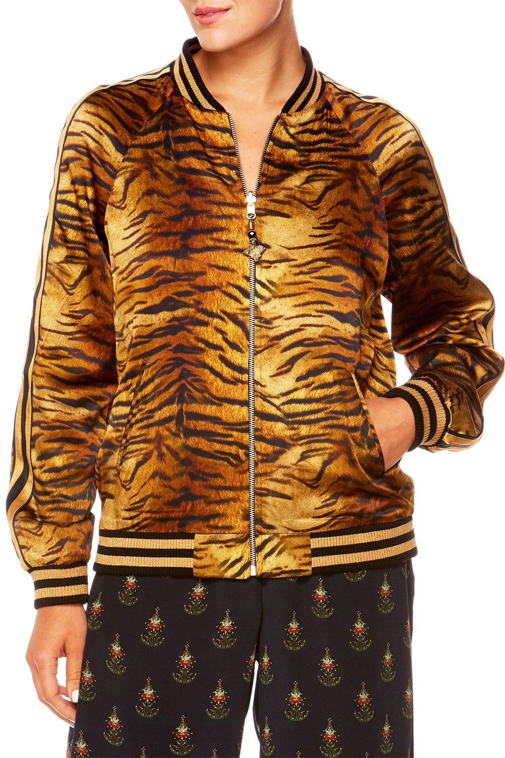 OVERSIZED BOMBER A WOMAN'S WISDOM