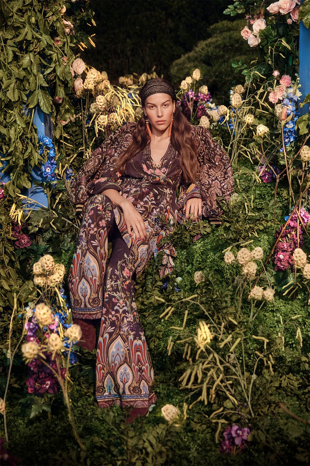 BLOUSON SLEEVE BOMBER WILD FLOWER