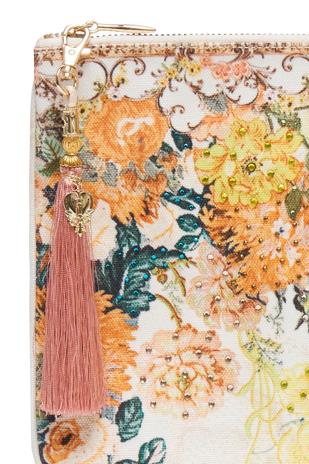 SMALL CANVAS CLUTCH IN THE HILLS OF TUSCANY