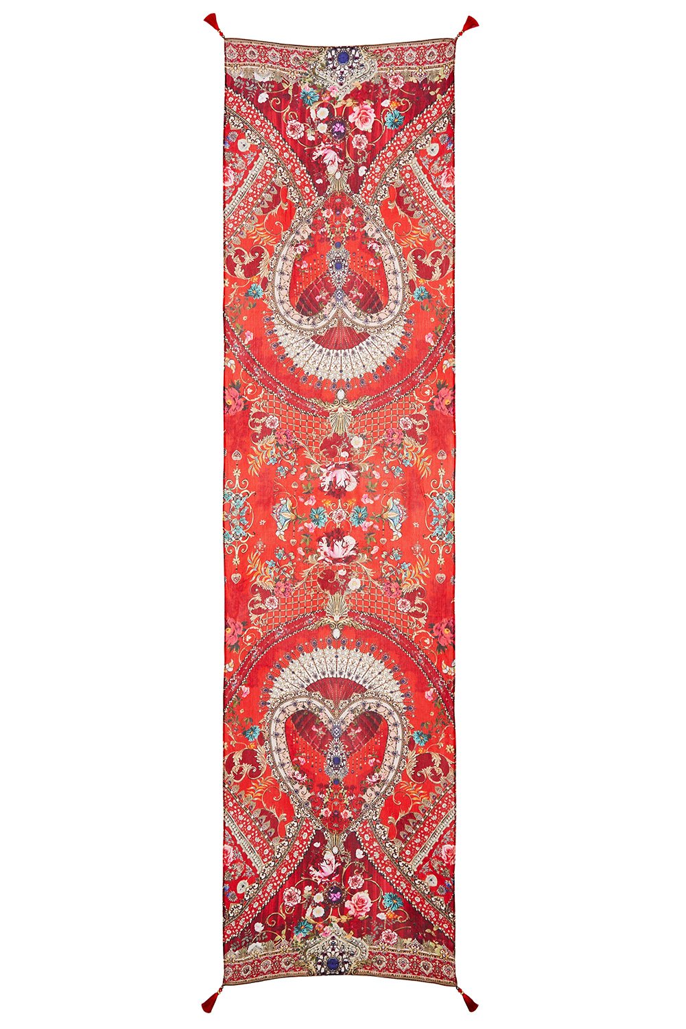 LONG SCARF CAMEOS CAN CAN