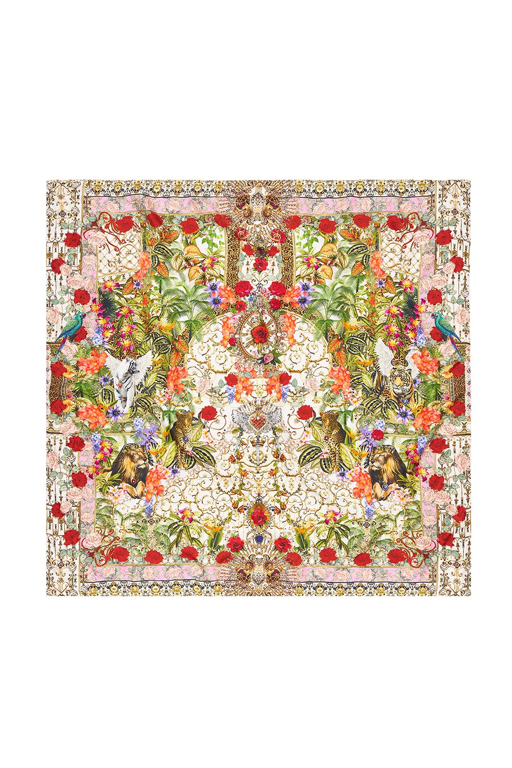 LARGE SQUARE SCARF FAIR VERONA