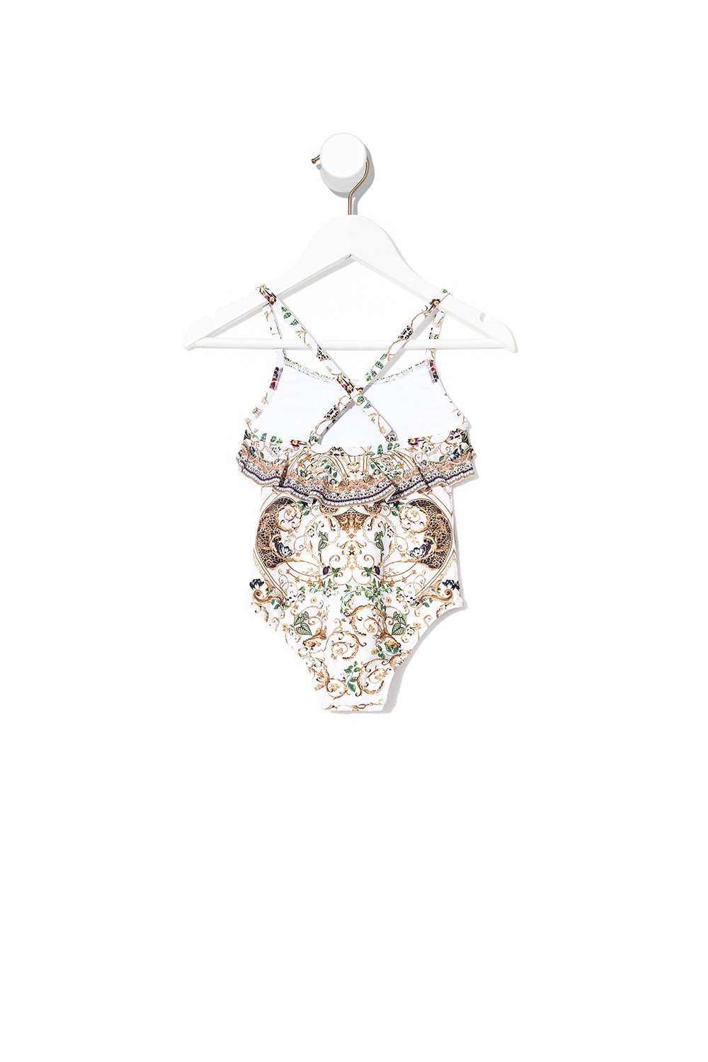 KIDS NECK FRILL ONE PIECE NIGHT WAITING FOR DAY