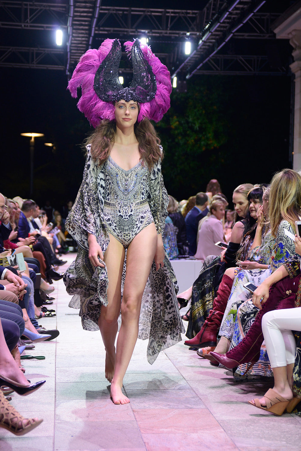 ANIMAL INSTINCT V-NECK ONE PIECE