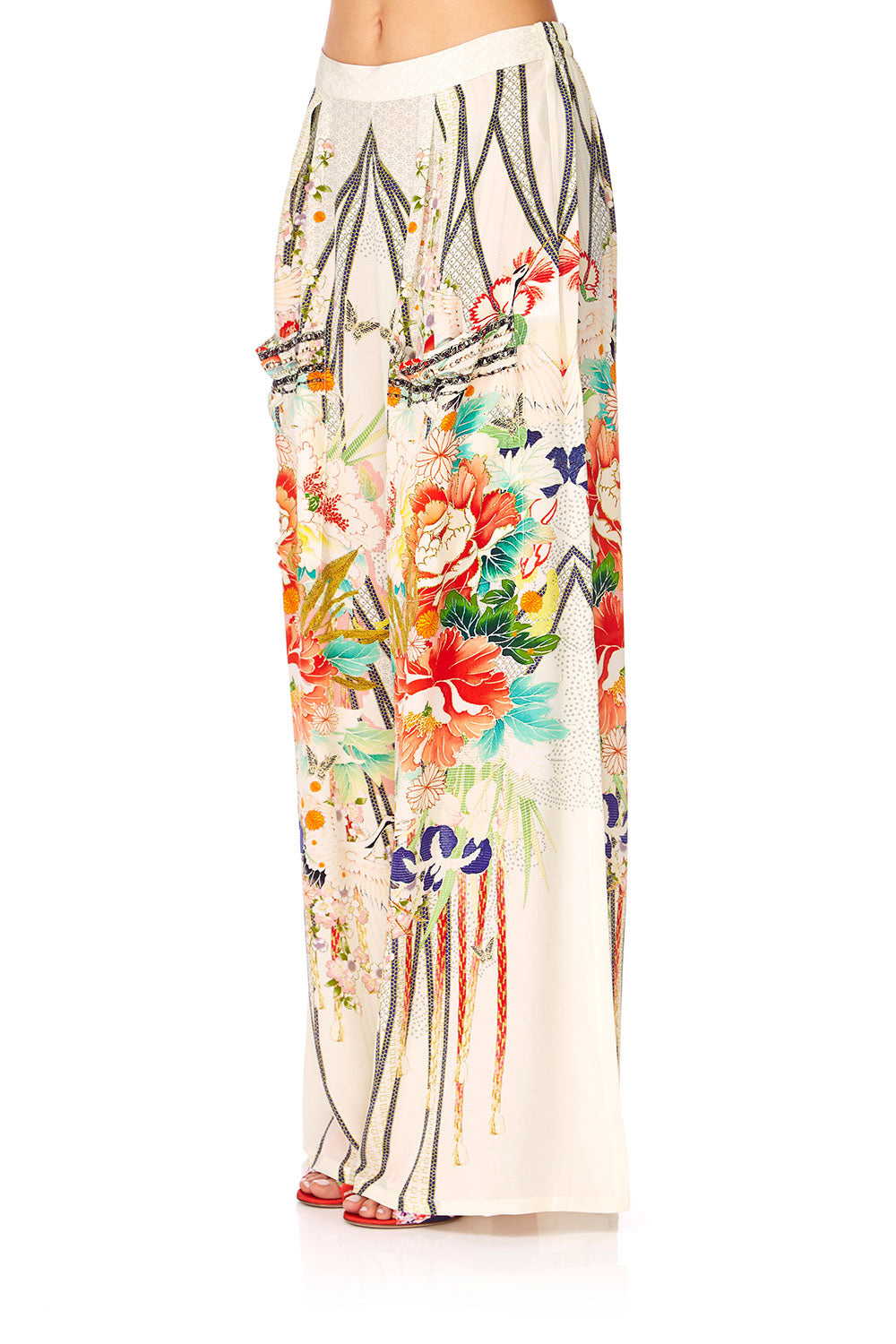 CAMILLA MS MAIKO WIDE LEG TROUSER W FRONT POCKETS