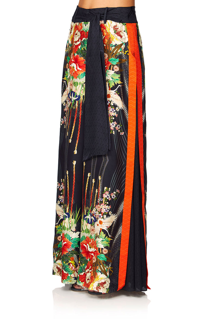 HIGH WAISTED TROUSER W/GODET STAR GAZER
