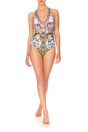 CAMILLA THE LONELY WILD ONE PIECE WITH BELT