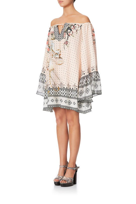 KIDS A-LINE FRILL DRESS KINDRED SKIES main image 1