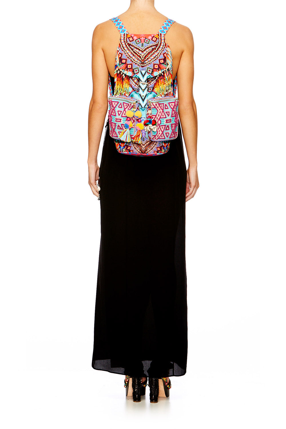 MS MOCHILLA EMBELLISHED BACKPACK