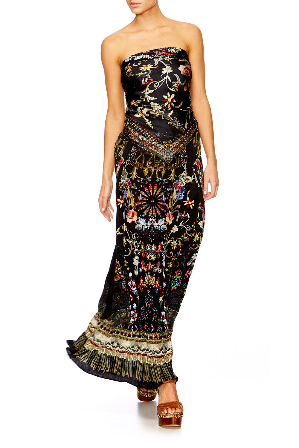 DANCING IN THE DARK LARGE SQUARE SCARF