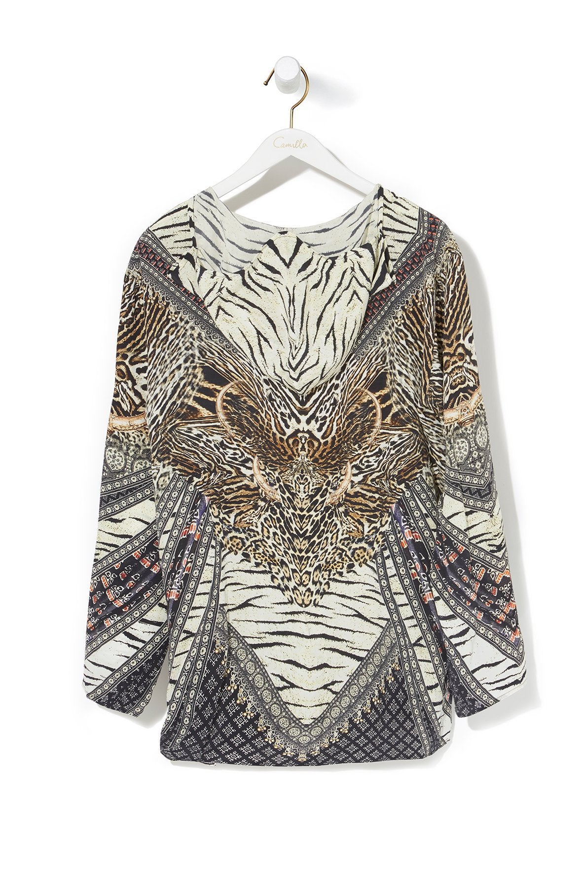 THE BODYGUARD MENS HOODED MANTAN