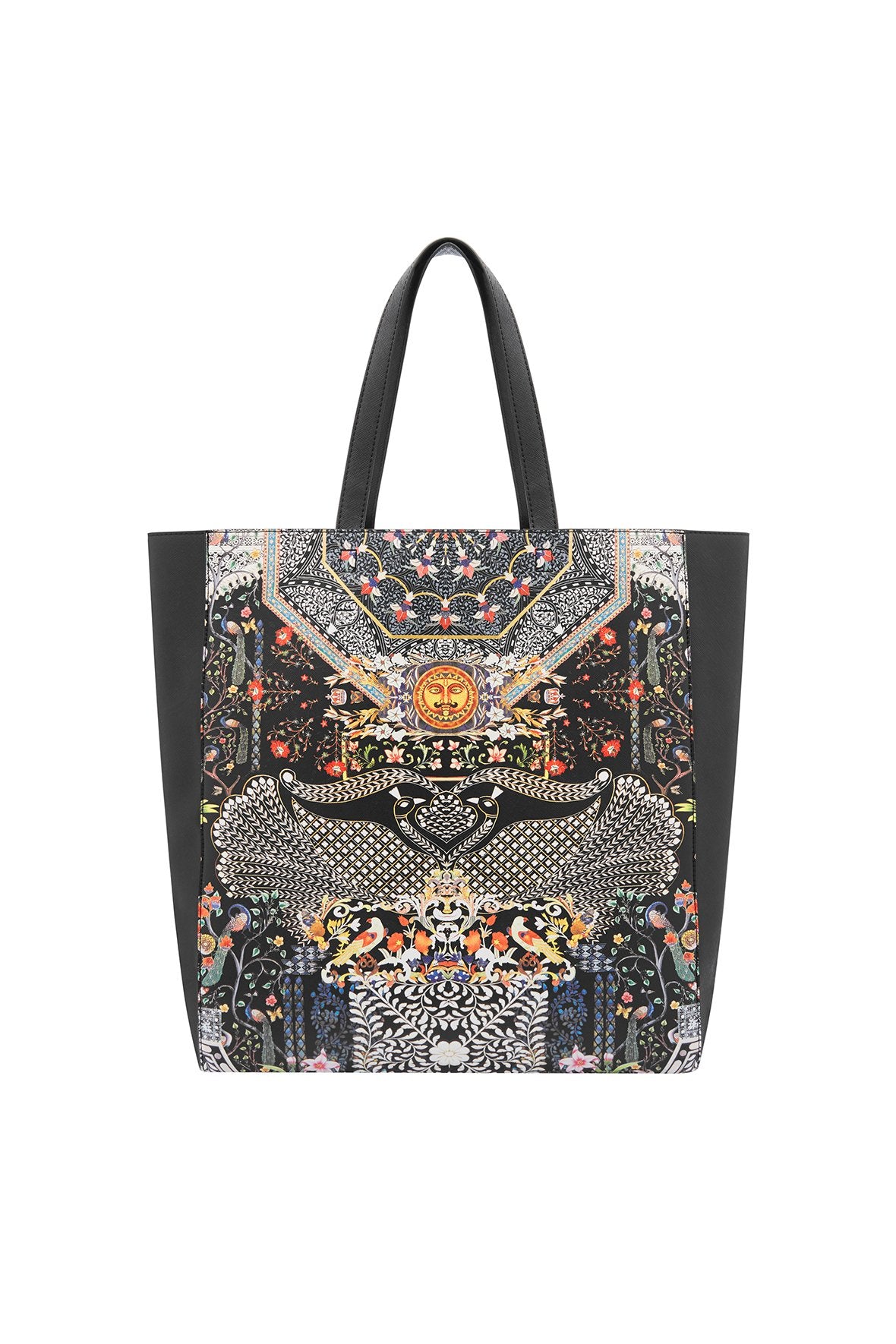 BEHIND CLOSED DOORS SAFFIANO TOTE BAG