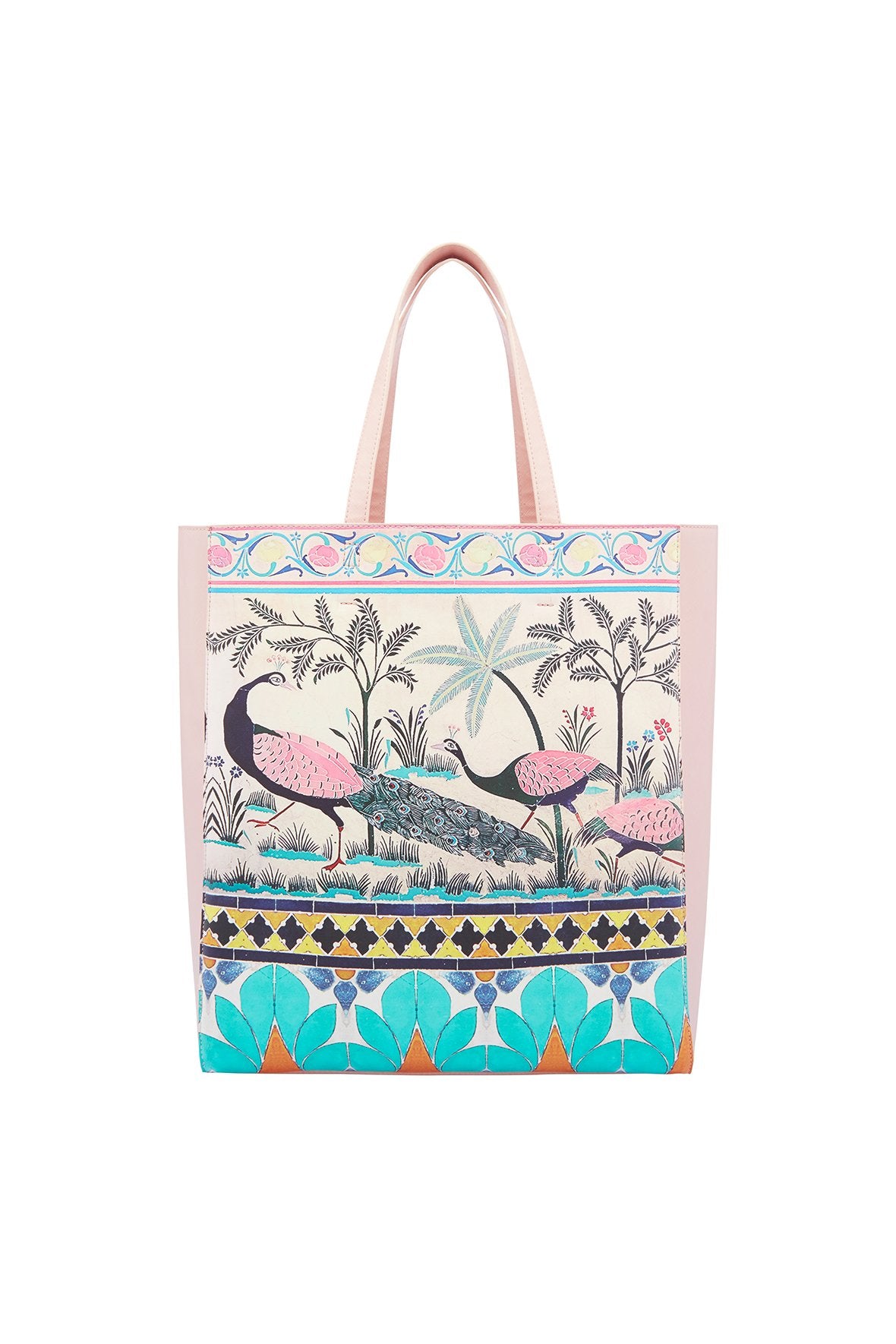 THE KING AND I SAFFIANO TOTE BAG