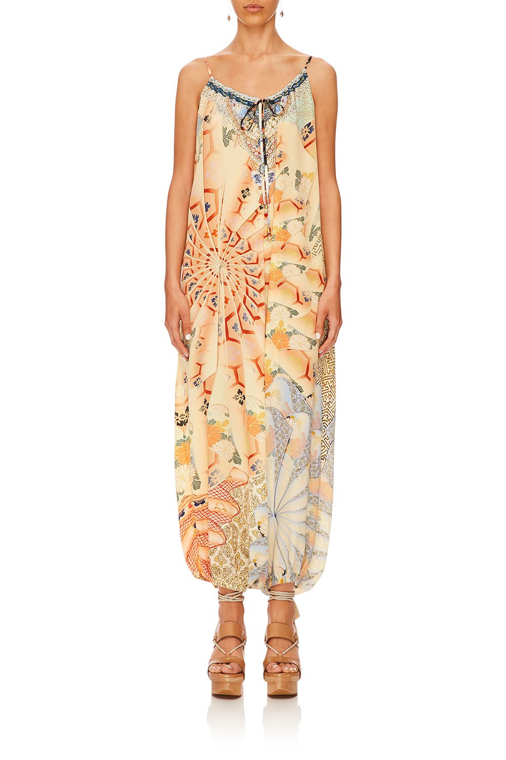 CAMILLA FOR THE FANS BALLOON JUMPSUIT