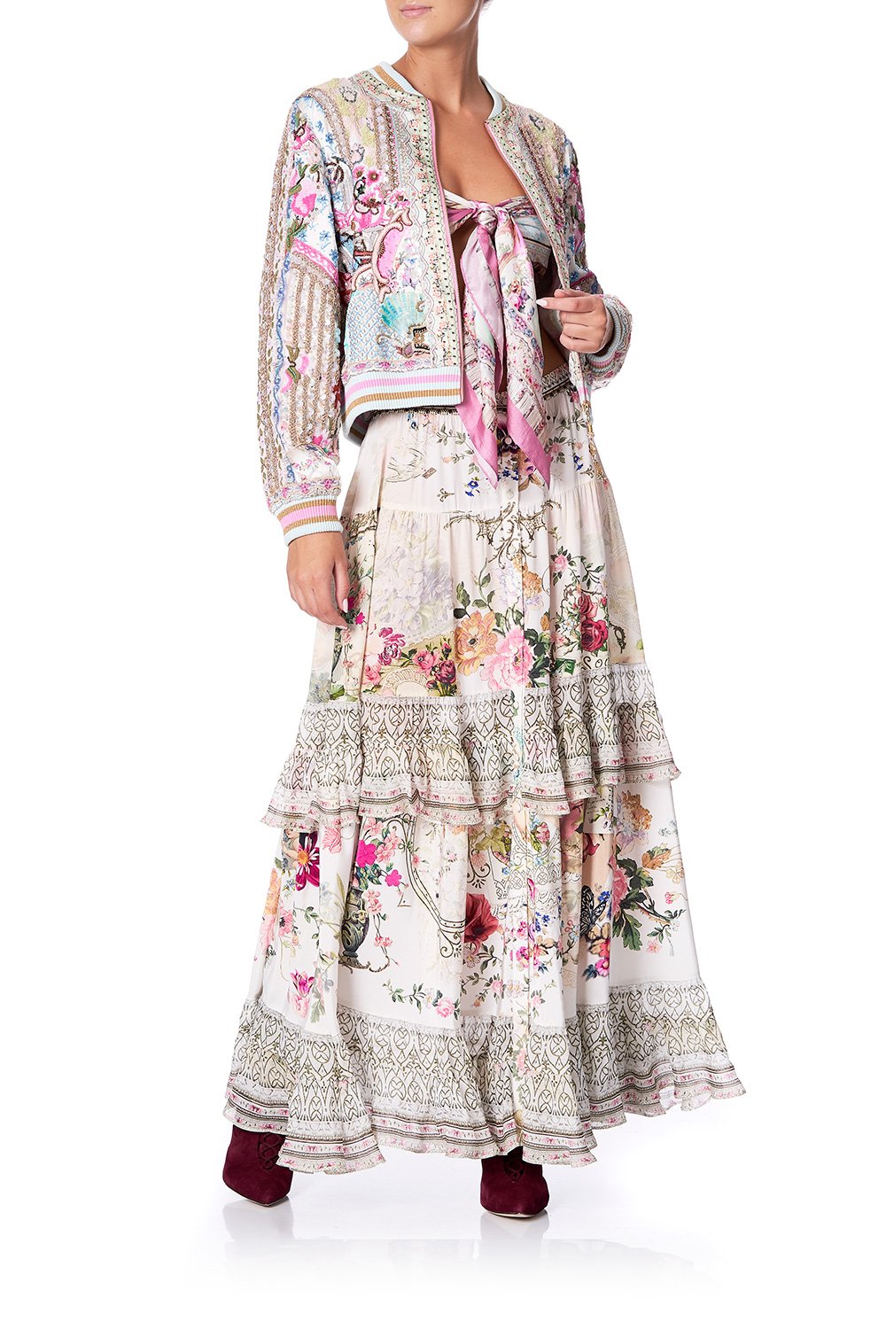 CAMILLA BOMBER JACKET CAROUSEL MADEMOISELLE