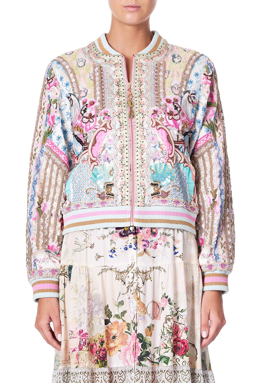 CAMILLA BOMBER JACKET CAROUSEL MADEMOISELLE