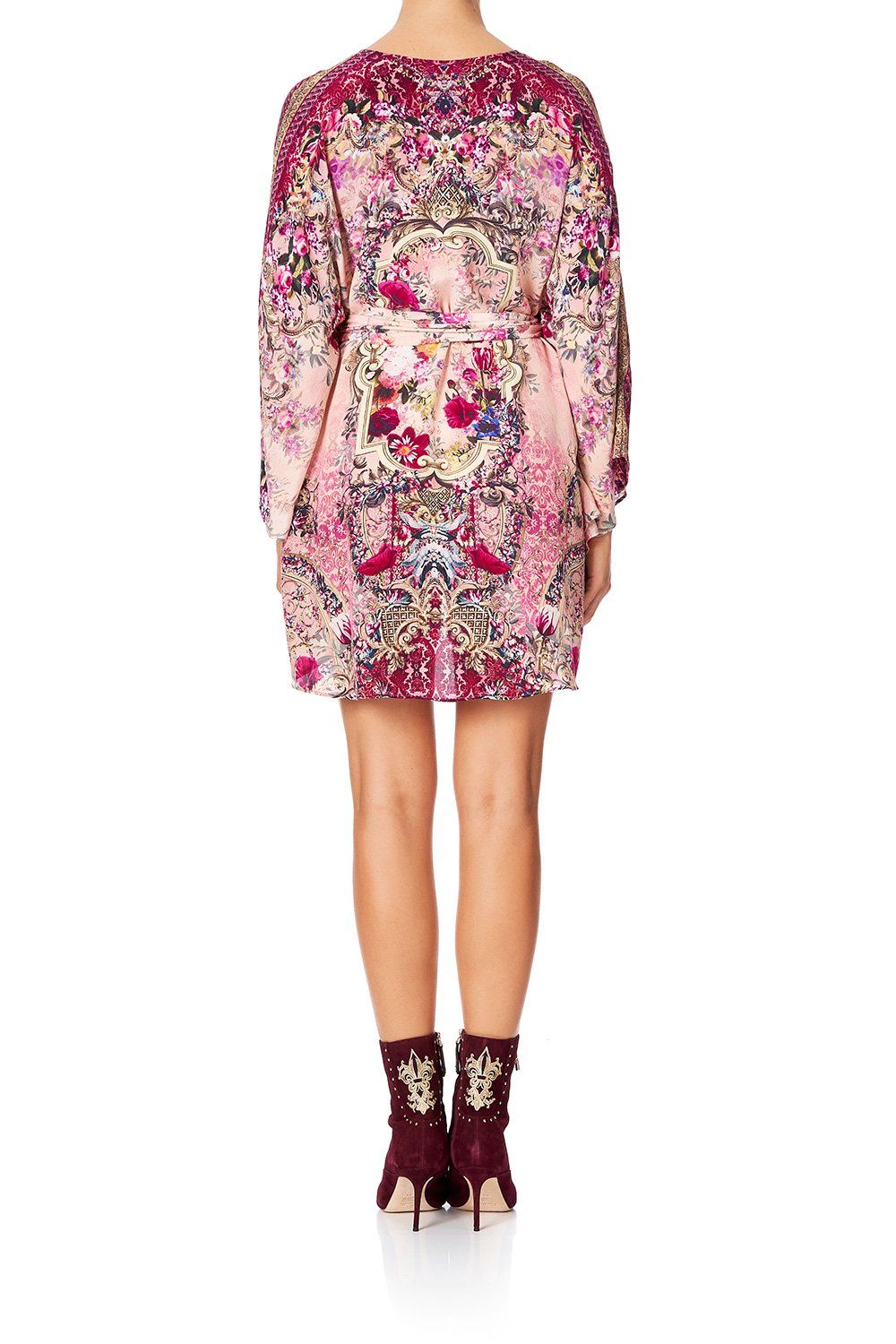 CAMILLA BUTTON UP KAFTAN WITH BELT LA BELLE