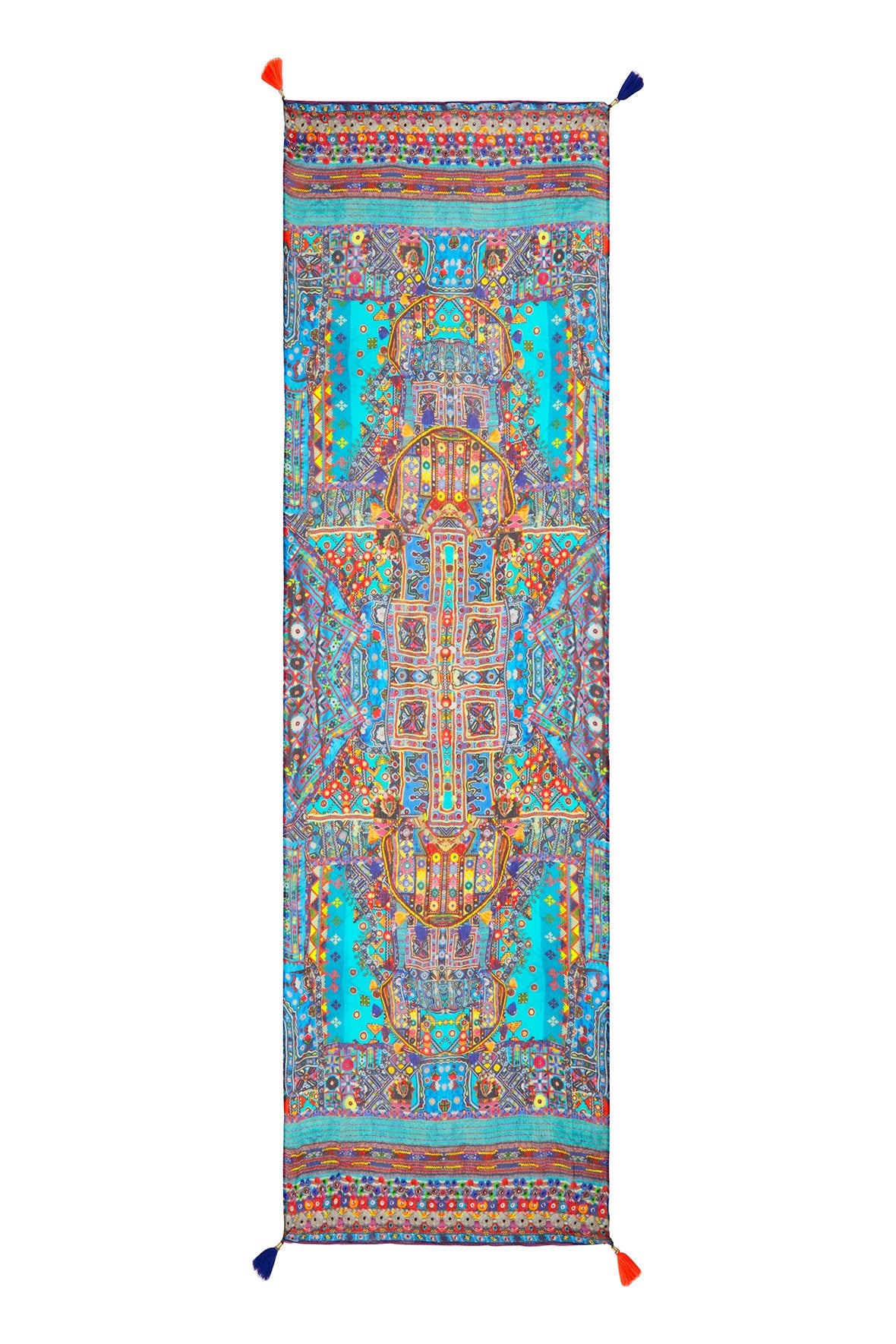 CANVAS OF COLOUR LONG SCARF
