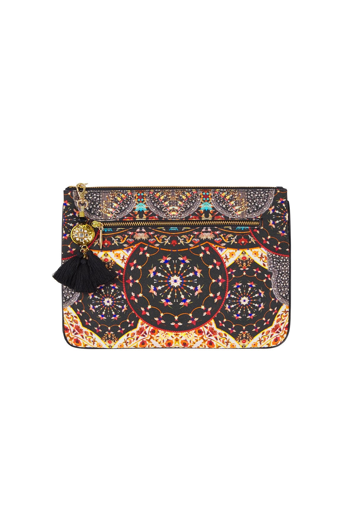 CHAMBER OF REFLECTIONS SMALL CANVAS CLUTCH