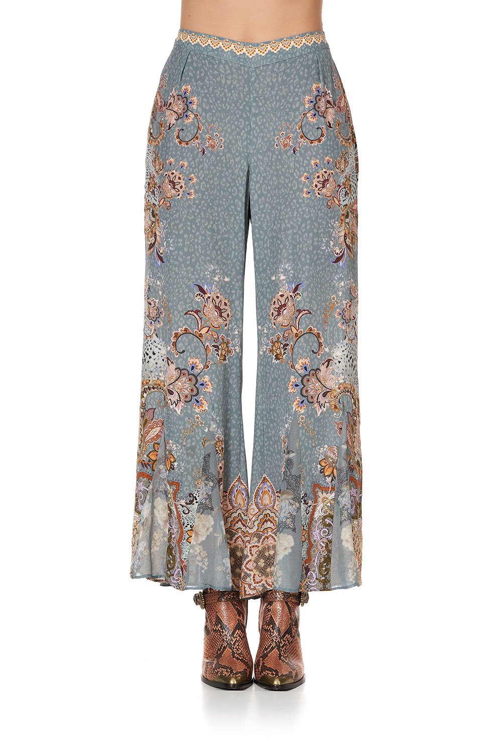 CROPPED GODET PANT LE PALAIS DU ZAHIR
