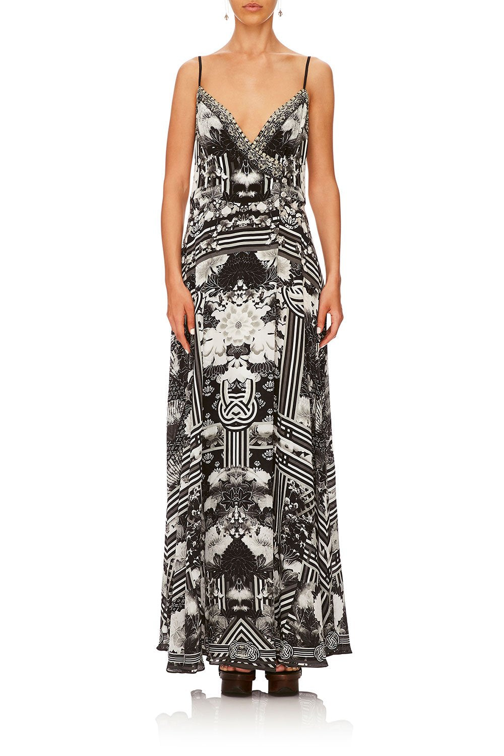 CAMILLA WILD MOONCHILD CROSS OVER FRONT DRESS