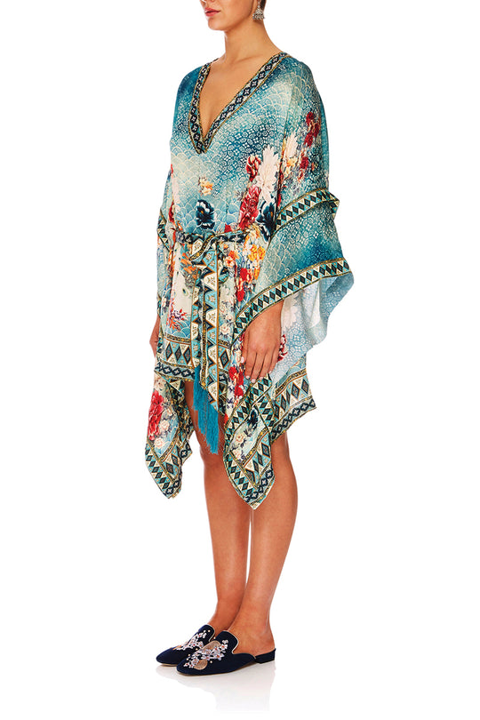 DOUBLE LAYER KIMONO SLEEVE DRESS VINTAGE VIXEN