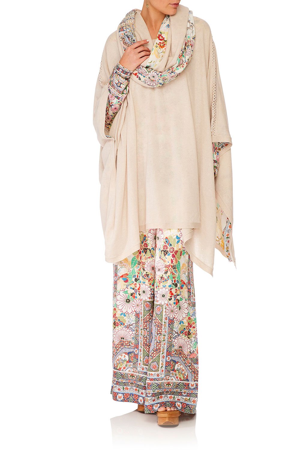 CAMILLA TIME AFTER TIME DOUBLE SIDED SCARF