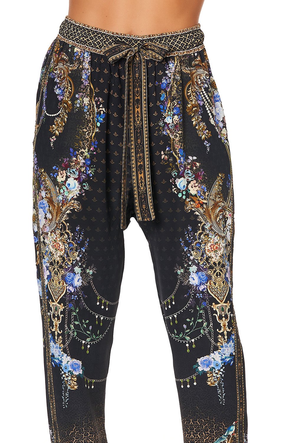 DROP CROTCH SLIM LEG PANT PALACE PLAYHOUSE