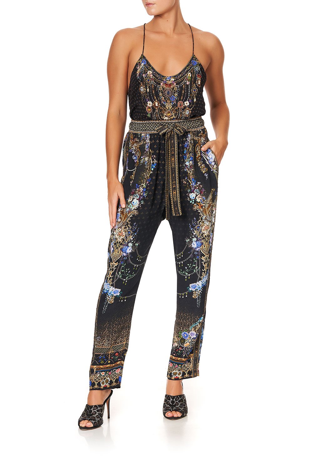 DROP CROTCH SLIM LEG PANT PALACE PLAYHOUSE