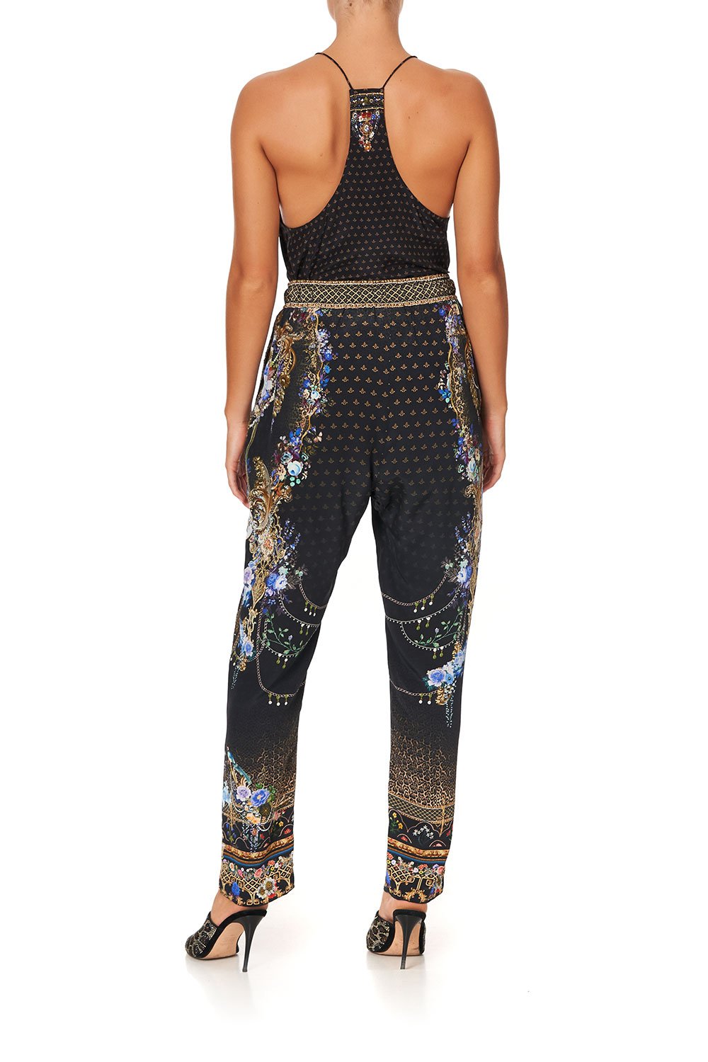 DROP CROTCH SLIM LEG PANT PALACE PLAYHOUSE