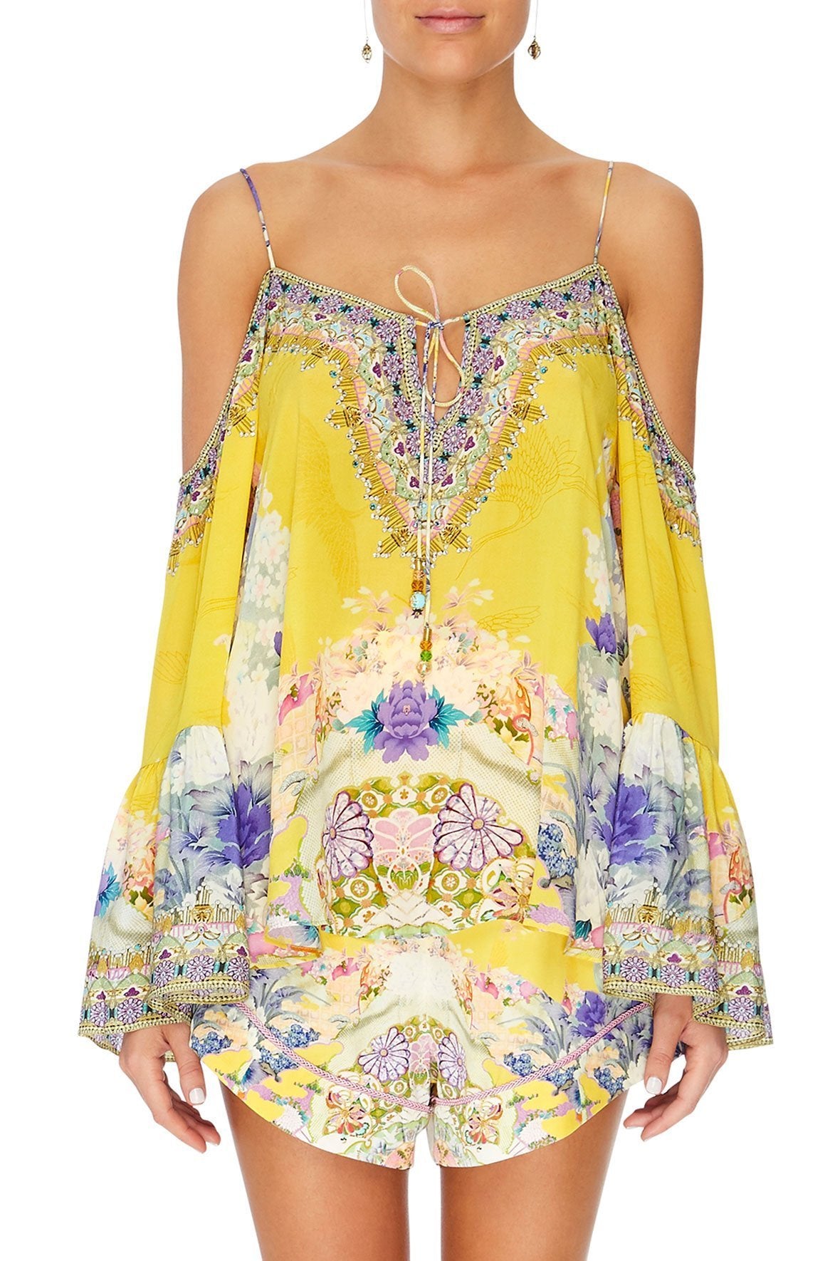 DROP SHOULDER TOP MELLOW MUSE