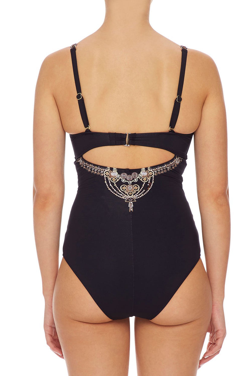 Zebra E/F Cup Underwire One Piece main image 1