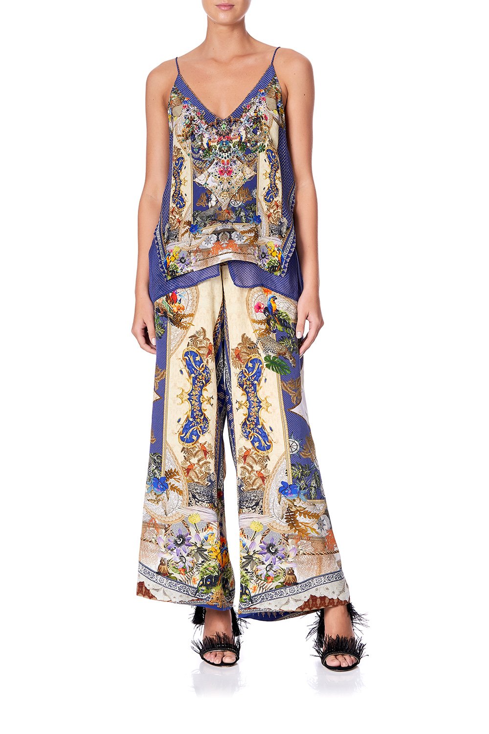 MULTILAYER V NECK TOP MUSE NOVELS