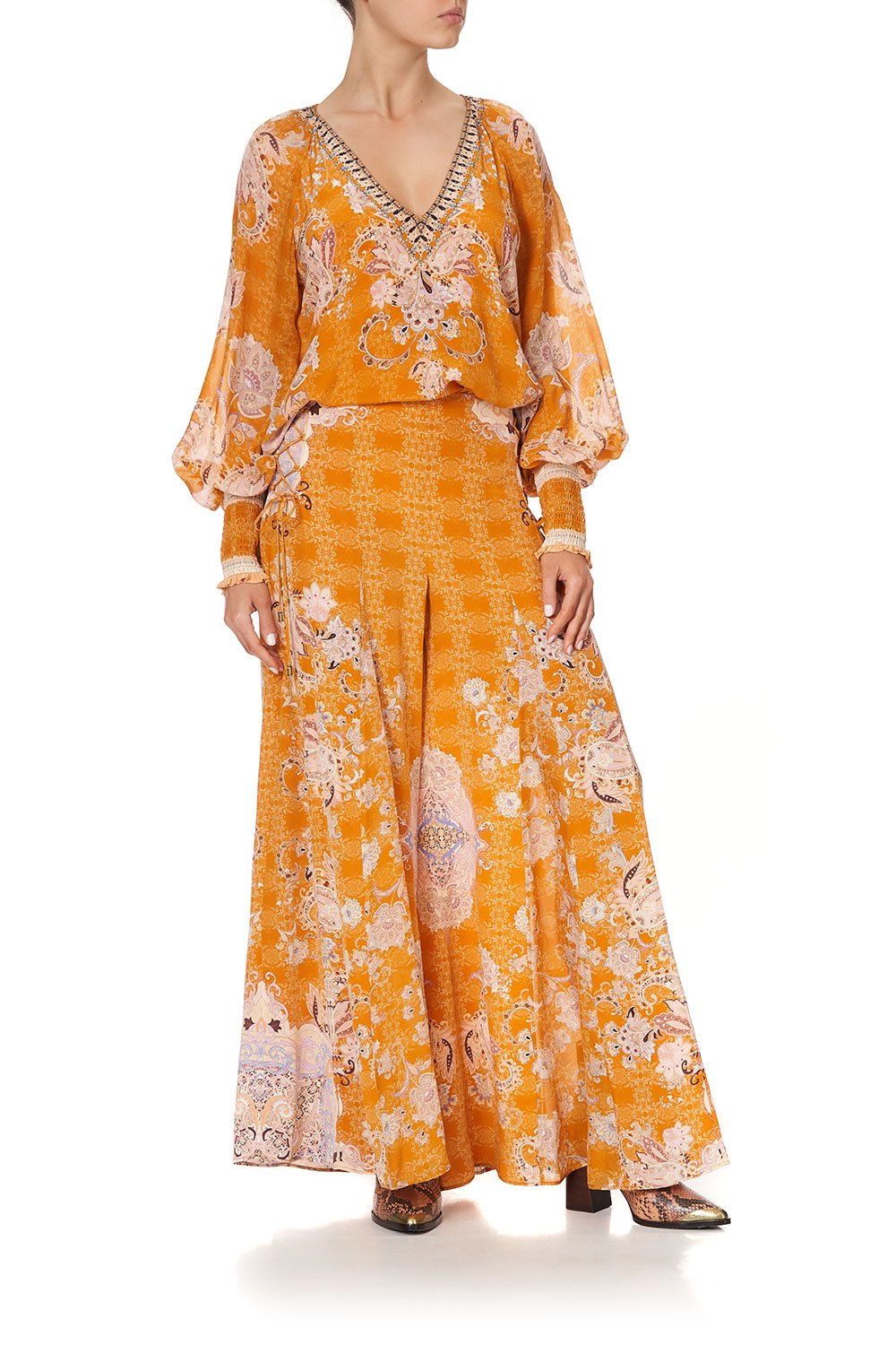 FLARES WITH LACE UP SIDE MARRAKESH MAIDEN