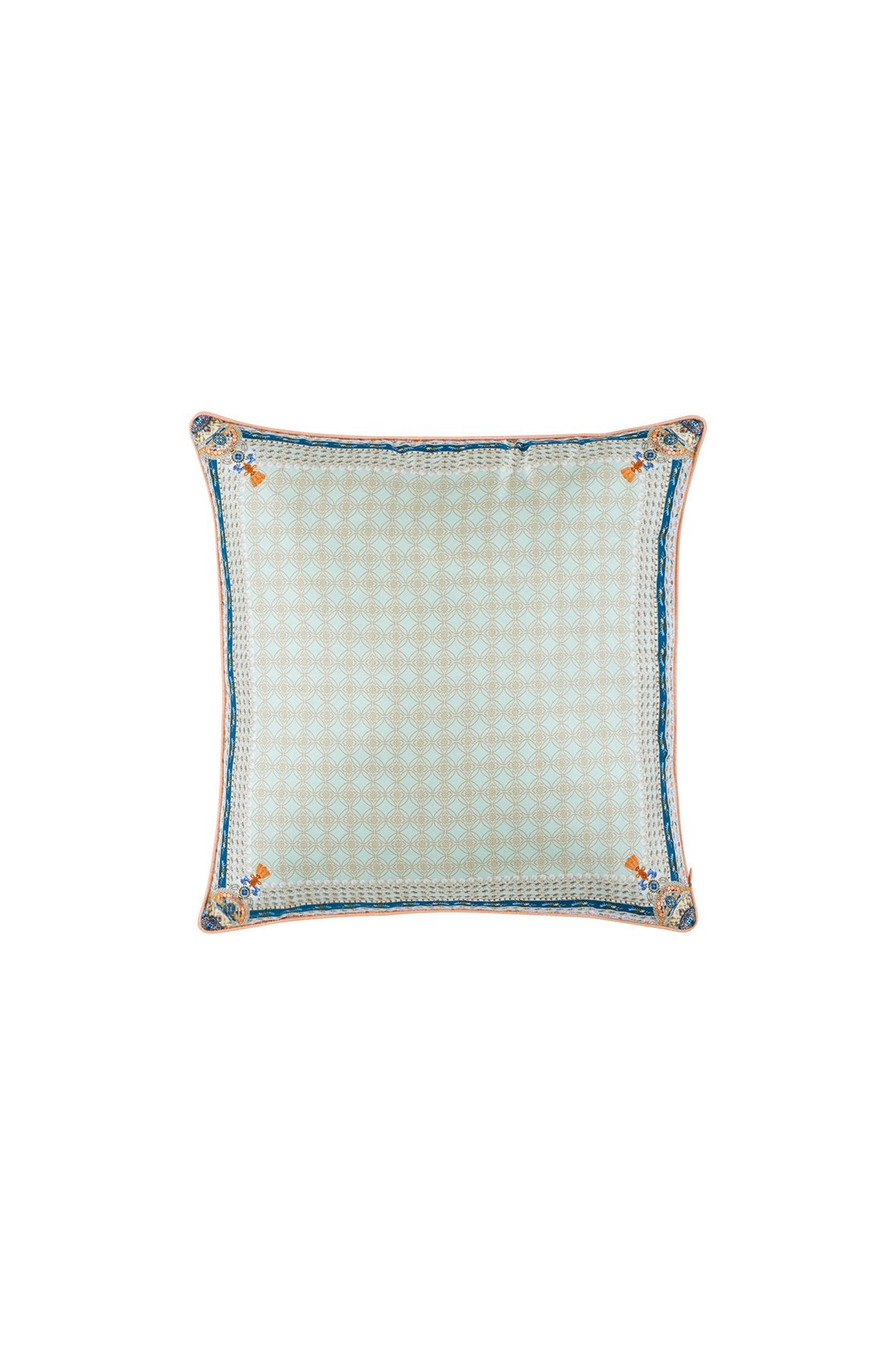CAMILLA FOR THE FANS SMALL SQUARE CUSHION