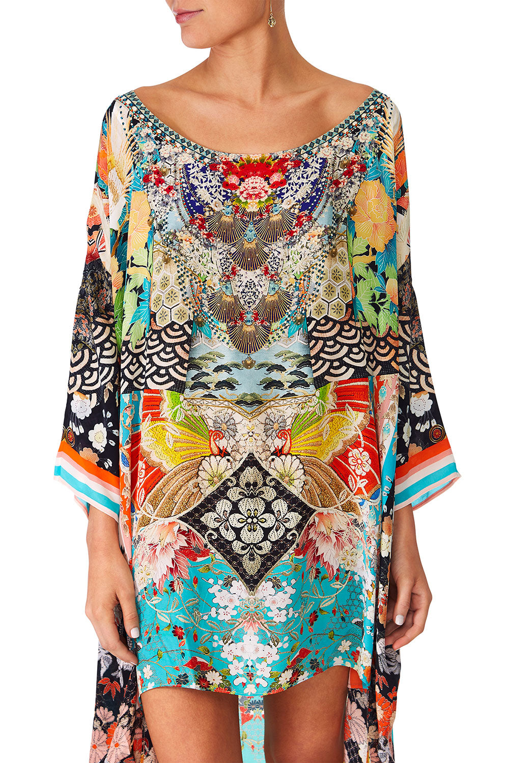 CAMILLA GALAXY GIRL SCOOP BACK HEM DRESS