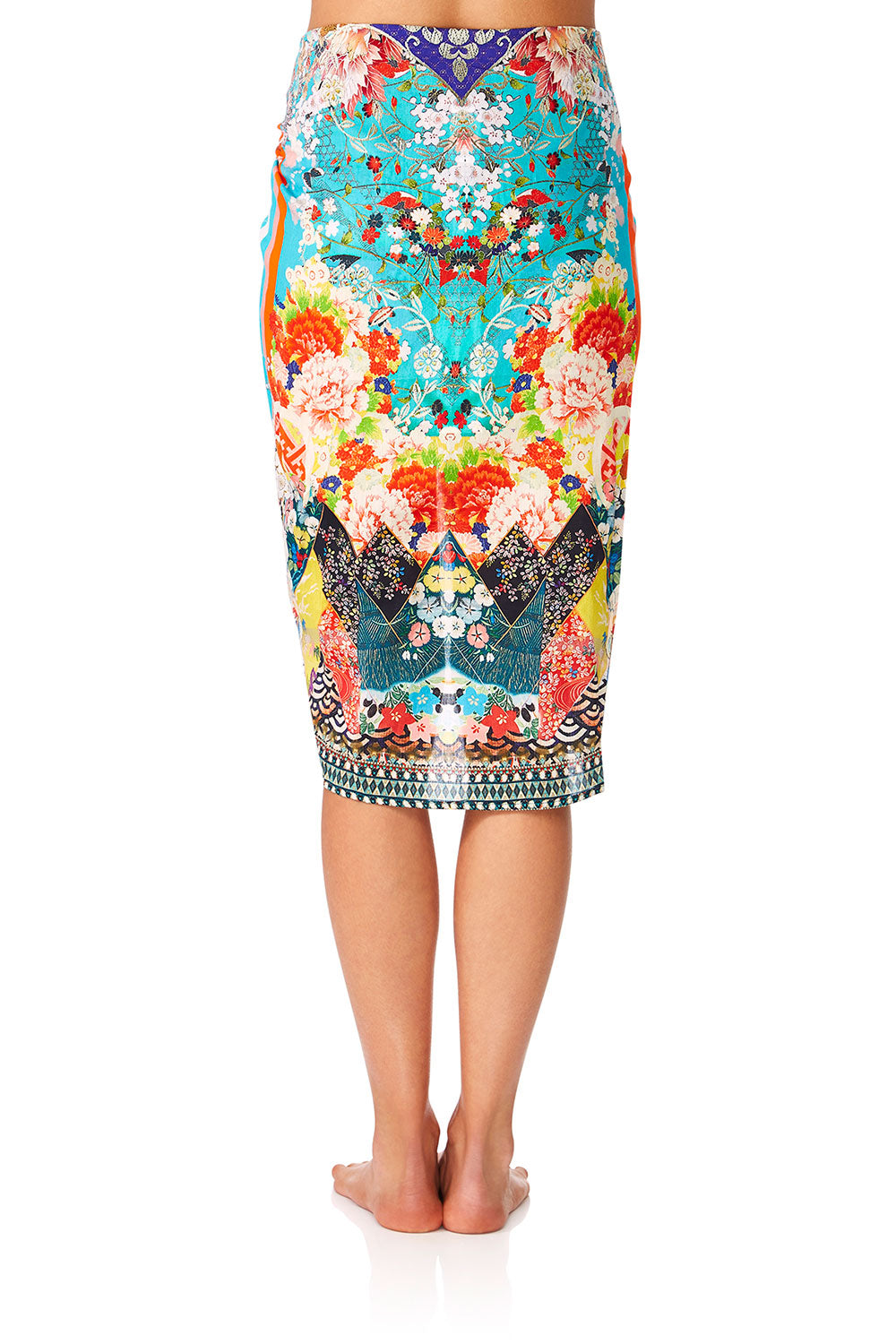 CAMILLA GALAXY GIRL SHORT TASSEL SARONG