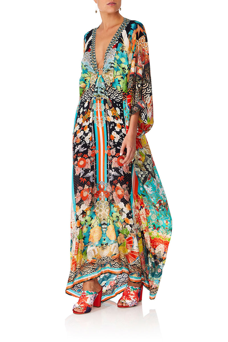 SPLIT SLEEVE KAFTAN W HARDWARE COSTUME PARTY main image 1