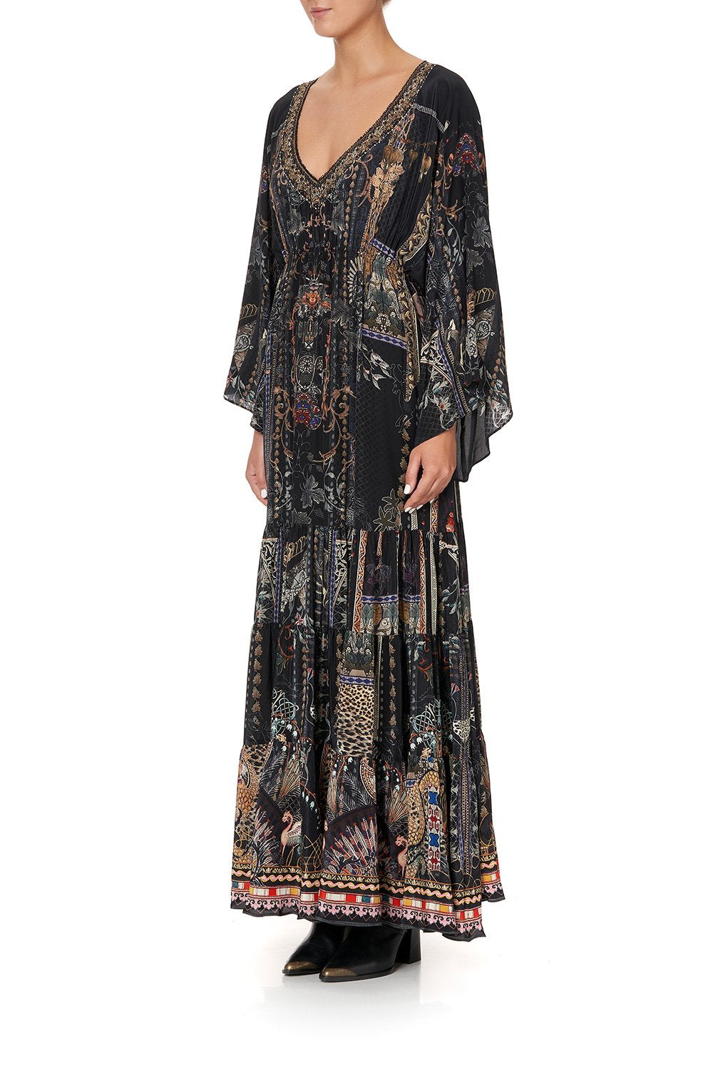 GATHERED PANEL DRESS SON OF SEVEN QUEENS