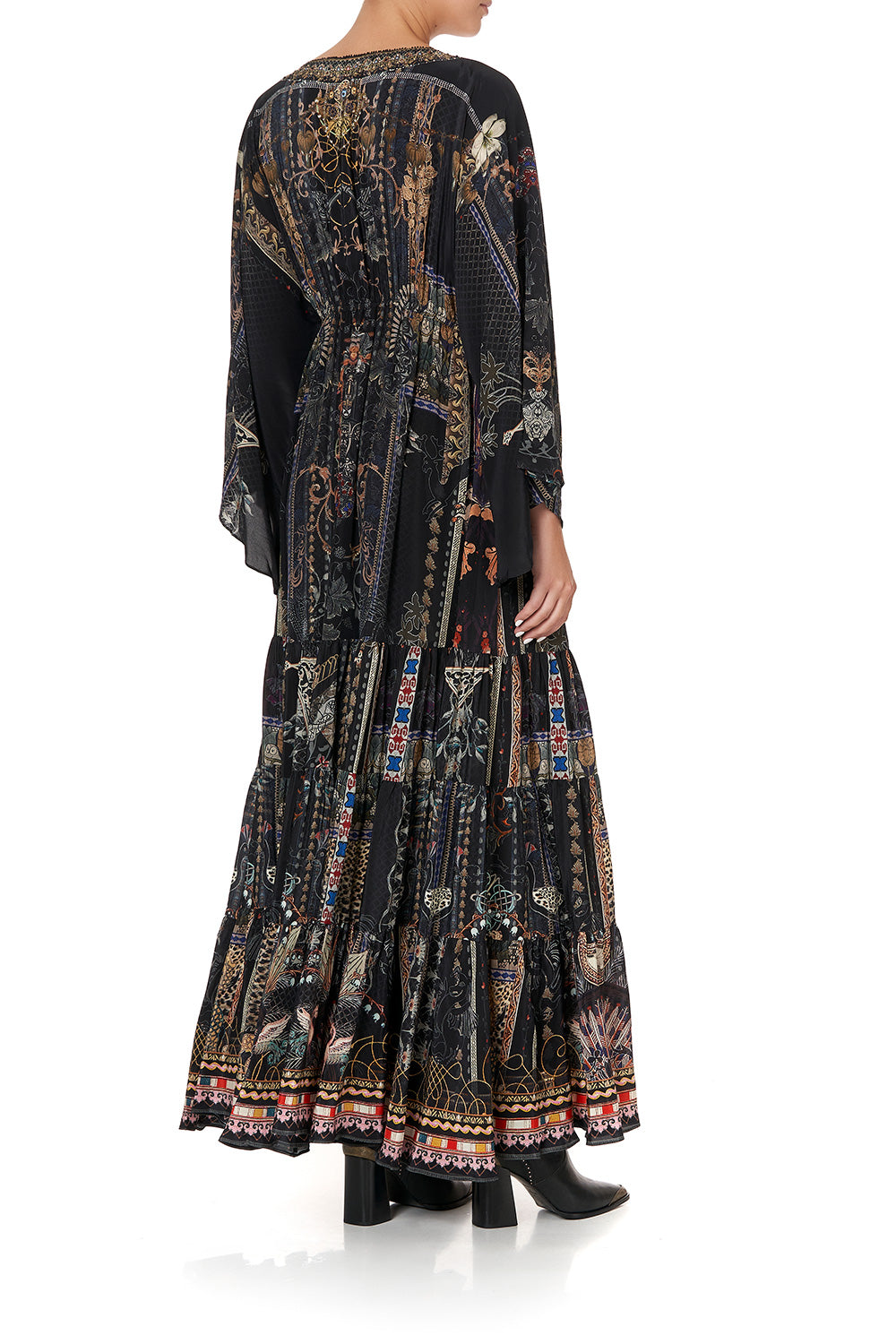 GATHERED PANEL DRESS SON OF SEVEN QUEENS