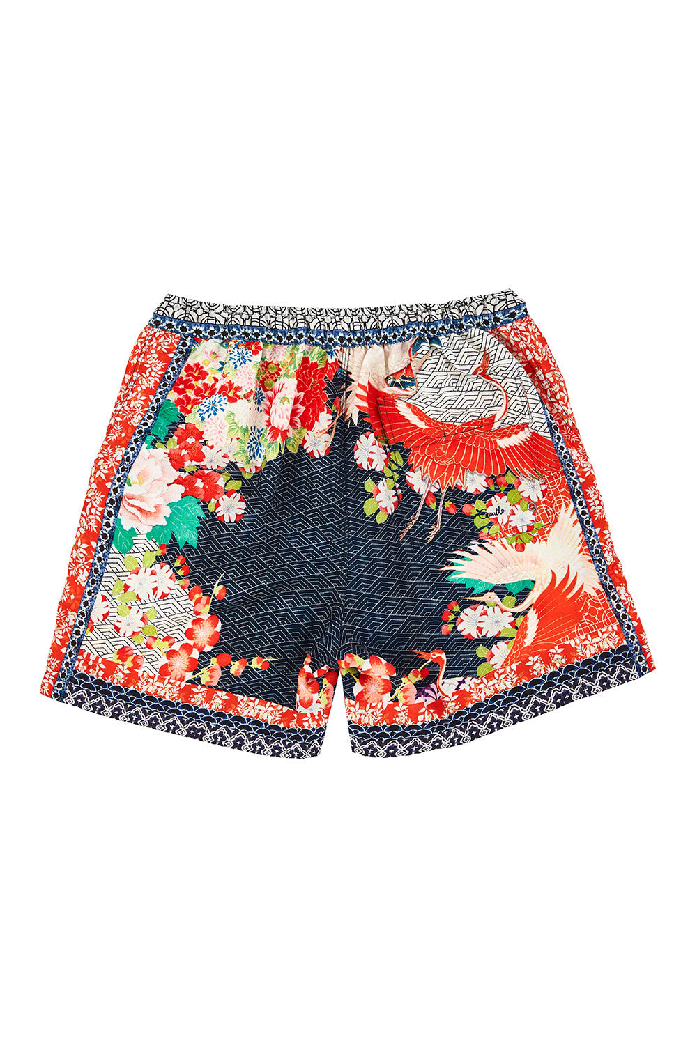 CAMILLA GEISHA GIRL MENS ELASTIC WAIST BOARDSHORT
