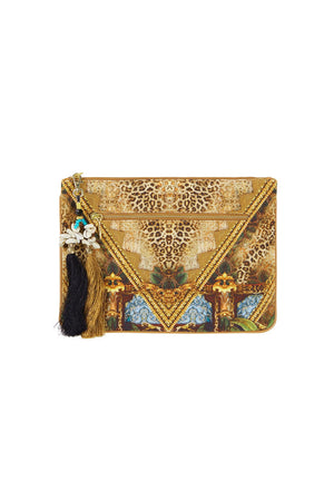 THE GYPSY LOUNGE SMALL CANVAS CLUTCH