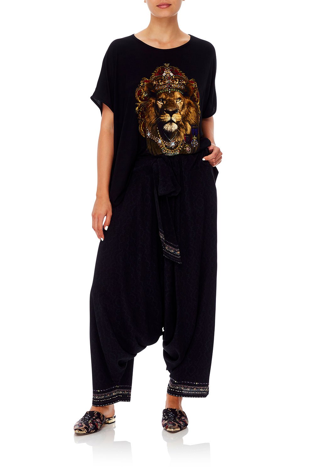 CAMILLA HAREM PANTS MIDNIGHT MEETING