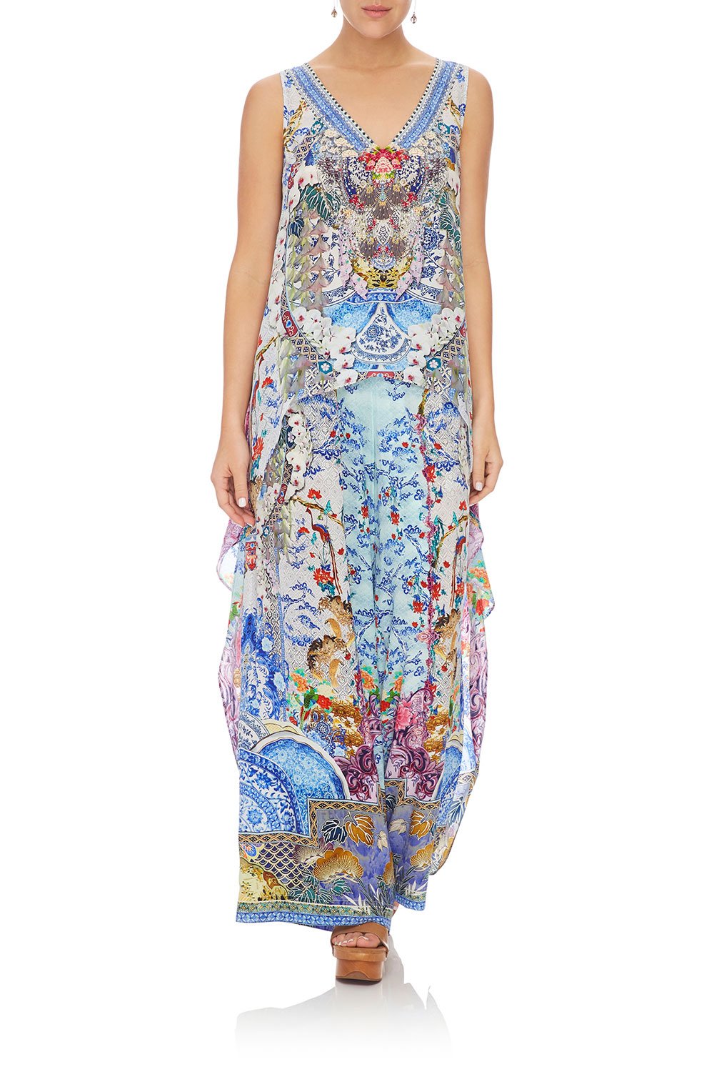 CAMILLA HIGH LOW CROSS BACK TOP GEISHA GATEWAYS