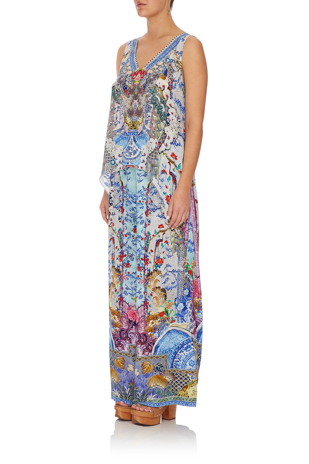 CAMILLA HIGH LOW CROSS BACK TOP GEISHA GATEWAYS