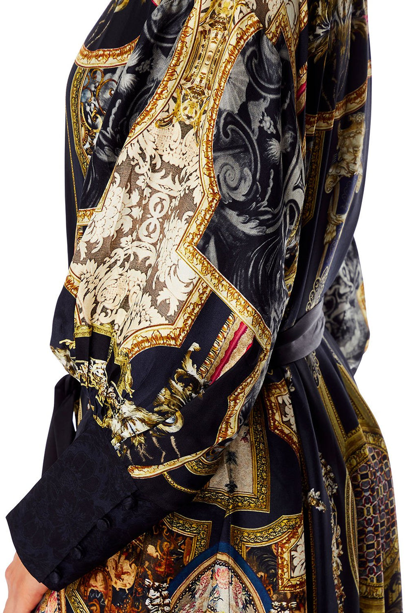 HIGH LOW HEM LAYER WITH CUFF IN HONOUR OF HEIRLOOMS